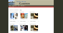 Desktop Screenshot of classifieds.nydailyrecord.com